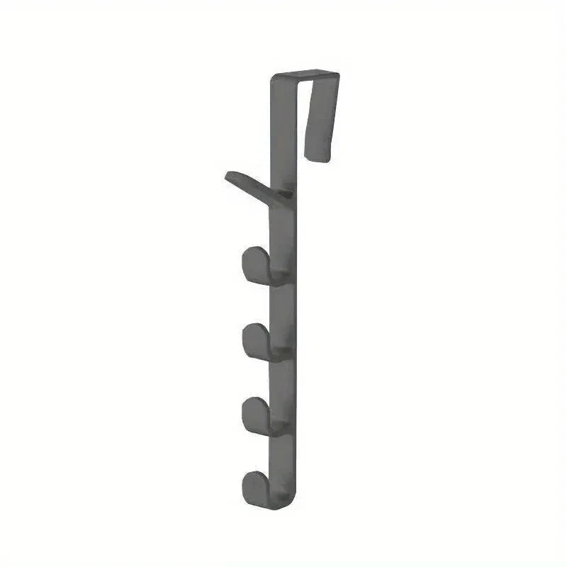 Behind The Door Storage Hook Space-Saving Coat & Bag Hanger for Dorm Office School Locker Wardrobe Organization