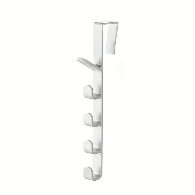 Behind The Door Storage Hook Space-Saving Coat & Bag Hanger for Dorm Office School Locker Wardrobe Organization